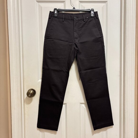 Uniqlo Dark Gray Slim Chino Pants 28Wx26L  Excellent Condition! - Picture 1 of 10